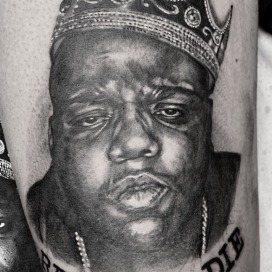 Biggie smalls tattoo - Mathi