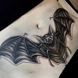Fledermaus tattoo - Mathi