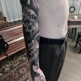 Girl und schlange sleeve 2 - Mathi