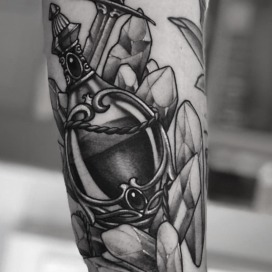 Zaubertrank und dolch tattoo - Mathi