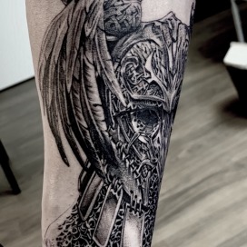 Dark souls harpie tattoo - Mathi