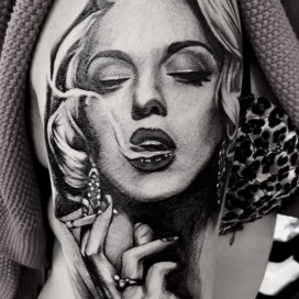 Realistic marilyn monroe - Mathi